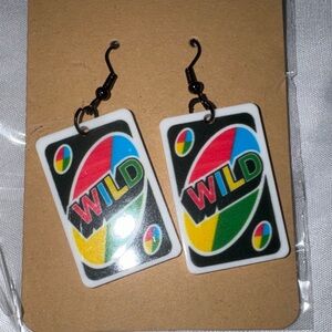 Colorful Wild Card Earrings